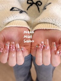 マグネット　リボン　長さだし