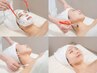 ☆女優肌☆ララピール(全顔+首)+潤い保湿マスク+LED再生ライト ¥7800