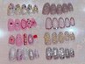 【定額*ちぐはぐアート】(オフ無料ハンドorフット)sampleから選択 ６４００円