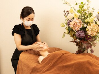 アンジェ ド フェリーク(Ange De Feerique)の写真/【フェイス・インナーマッスルトリートメント 90分¥13,500→¥7,200】深めのしわ・たるみにお悩みの方に！