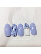 セレクトネイル ココ 秦野店(SELECT NAIL COCO)/ツイード×パール