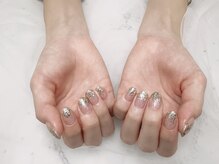 ガーデンネイル(Garden Nail)/ホロラメグラデーション