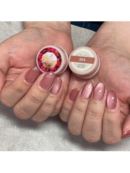 アイリッシュネイル 久屋大通店(Irish Nail)/304カクテル×マオ誕7月
