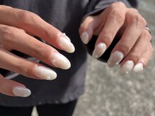 サクノネイル(SAKUNONAIL)/ホワイトパールネイル