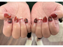 クリスマスネイル