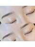 【完璧な眉毛を】美眉スタイリング&眉毛パーマ（wax+メイク有)￥7900