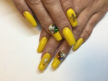 ラウト デコレーションアンドネイルサロン(Lauto Decoration&Nail Salon)/イエロースカルプネイル