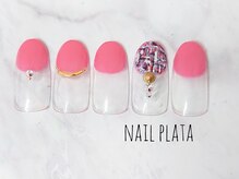 ネイルプラータ(Nail Plata)/ツイードネイル【7780】