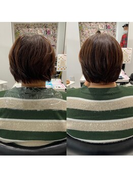 シュール センター南(SURREAL)/ヘッドスパ後のビフォーアフター