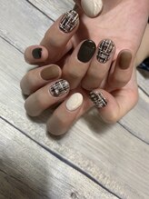 ネイルズビー 国府店(Nail's be)/ツイードネイル