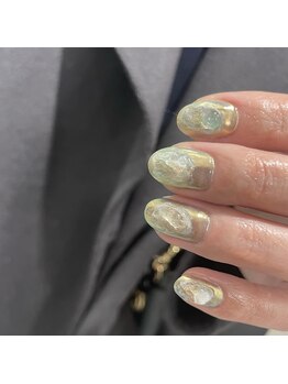 アオ 渋谷(ao.)/ミラーネイル