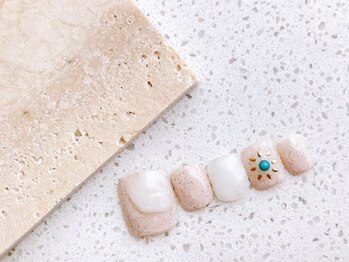 ネイルサロン&スクール ジーナ(GINA)/シンプルフットネイル