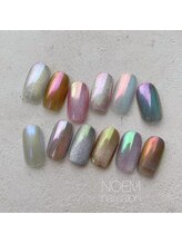ノエム ネイルサロン(NOEM)/マグネット×オーロラミラー