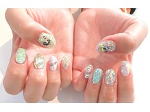 アトリエ ペーニクルス(Atelier Peniculus.)/パワーパフガールズネイル