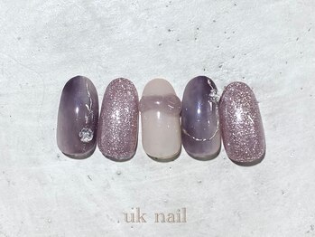 ユーケーネイル(uk nail)/定額アート7000円