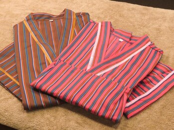 足優 赤坂(あしゆう)/清潔な着替え