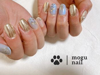 モグネイル(Mogunail)/クリスマスデザイン/冬ネイル