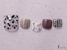 アイネイルズ 横浜WEST店(I-nails)/フットニュアンスホロ10480円
