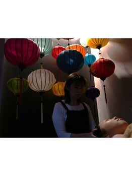 ヘッドスパで癒されたい