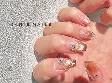 マリーネイルズ 表参道店(MARIE NAILS)の雰囲気（マグネット×クリアフレンチ）