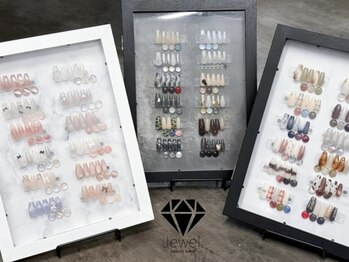 ジュエル(Jewel.)の写真/こだわりが詰まった可愛すぎる定額デザイン!!オフィスネイル～季節のトレンドデザインまで豊富にご用意◎