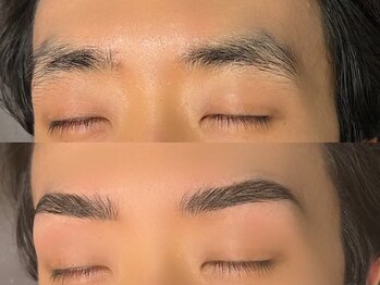 エムズアイブロウ 大和西大寺(M’sアイブロウ)/メンズハリウッドブロウリフト
