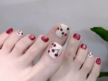 Lien nailsalon【長さだし専門店】パラジェル・フィルイン導入/フットネイル｜さくらんぼ