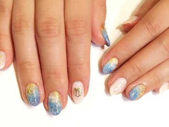 メールメール 和光市本店(MereMer)/リゾート夏ネイル 