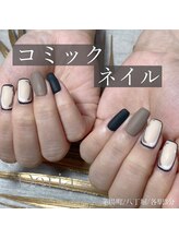 ダリア トータルビューティー(Daria. total beauty)/コミックネイル　漫画ネイル