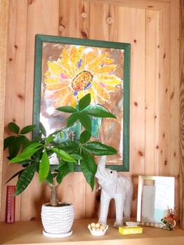 ラフテル(LAUGH TALE)/娘の書いたひまわりです