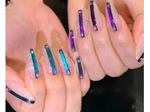 クイーンネイル 新宿(Queen nail)/エビセン　デザイン