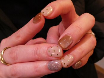 アマンネイル(aman.nail)/ちびハートネイル