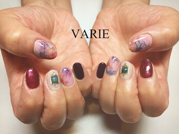 ヴァリエ(VARIE)/異素材ネイル