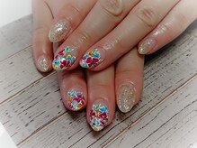 ウォーターワールド 大和店(WATER WORLD)/フラワーネイル