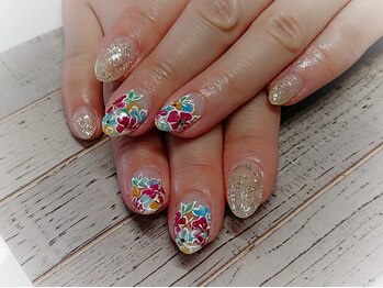 ウォーターワールド 大和店(WATER WORLD)/フラワーネイル