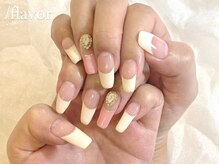 スラッシュフレーバー(/flavor)/フレンチネイル♪