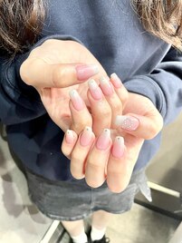 個性派グラデーションネイル