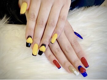 ルビーネイル 太閤通駅店(RUBY NAIL)/フリーデザインジェルスカルプ