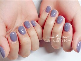 くすみパープル