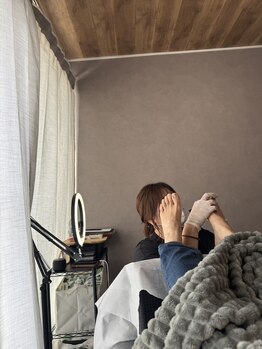 サロン ド アンサンブル/フットケア施術風景