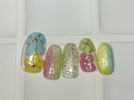 定額/カラフルフラワー