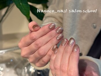 ナノコネイル 大泉学園(Nanoco_nail)/キラキラワンカラー