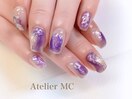 シンプルニュアンスネイル