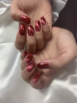 アイリッシュネイル 久屋大通店(Irish Nail)/赤マグネット