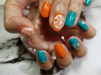シュガーネイル(sugar nail)/ドロップネイル