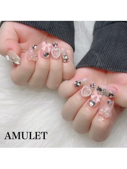 アミュレット(AMULET)/ハートリボンネイル