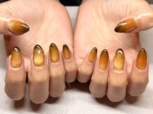 パープルの爪屋/マグネット×グラデーション