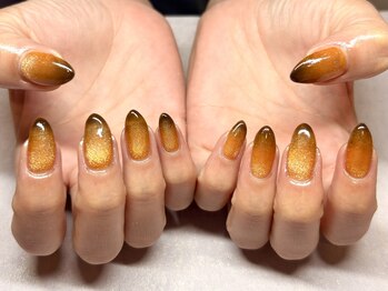 パープルの爪屋/マグネット×グラデーション