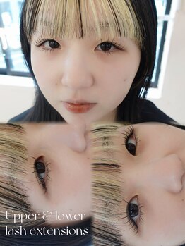 ヌン(nun)/【nun】上下lash extensions