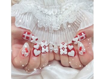 ミンズ 池袋店(minz)/GEL定額制/キラキラ/リボン